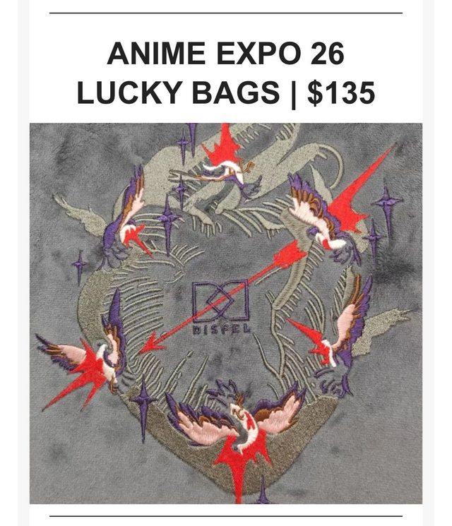 Bleeding Heart Lucky Bag photographed by appa