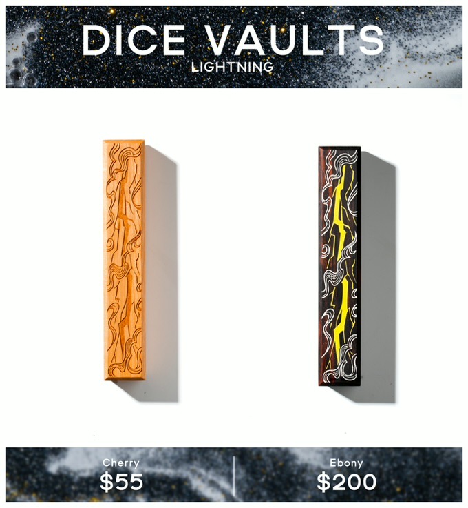 Lightning Dice Vault - Cherry