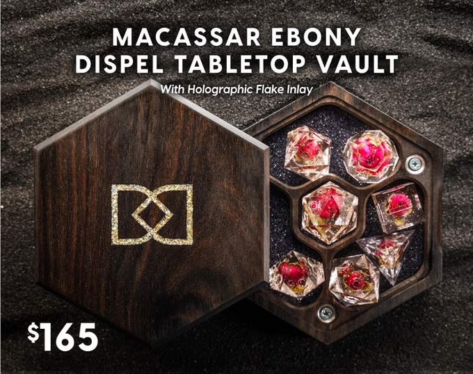 Macassar Ebony Dispel Tabletop Vault